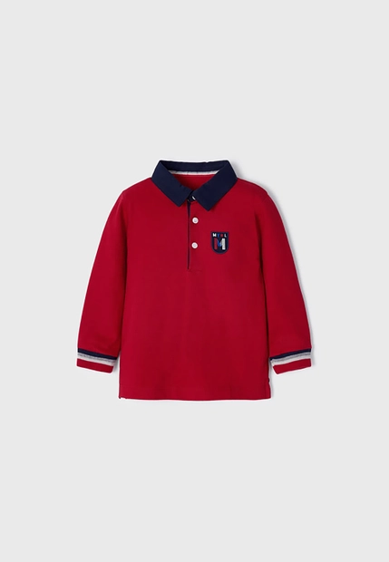 POLO CHŁOPIĘCE Z DŁUGIM RĘKAWEM MAYORAL 2154