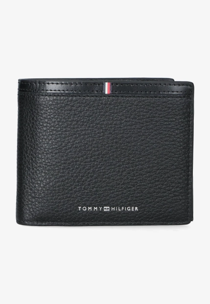 SKÓRZANY PORTFEL MĘSKI SKŁADANY NA PÓŁ TOMMY HILFIGER AM0AM13969C