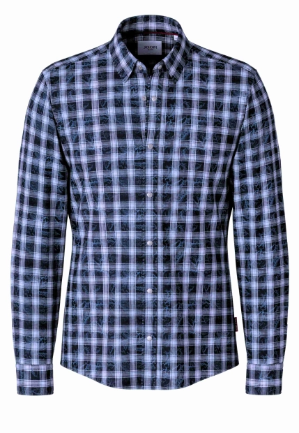 KOSZULA MĘSKA Z DŁUGIM RĘKAWEM W KRATĘ JOOP! 30048203