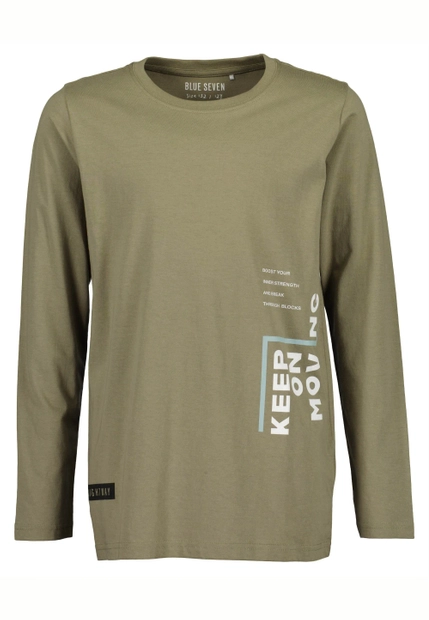 T-SHIRT CHŁOPIĘCY Z DŁUGIM RĘKAWEM BLUE SEVEN 651678 X